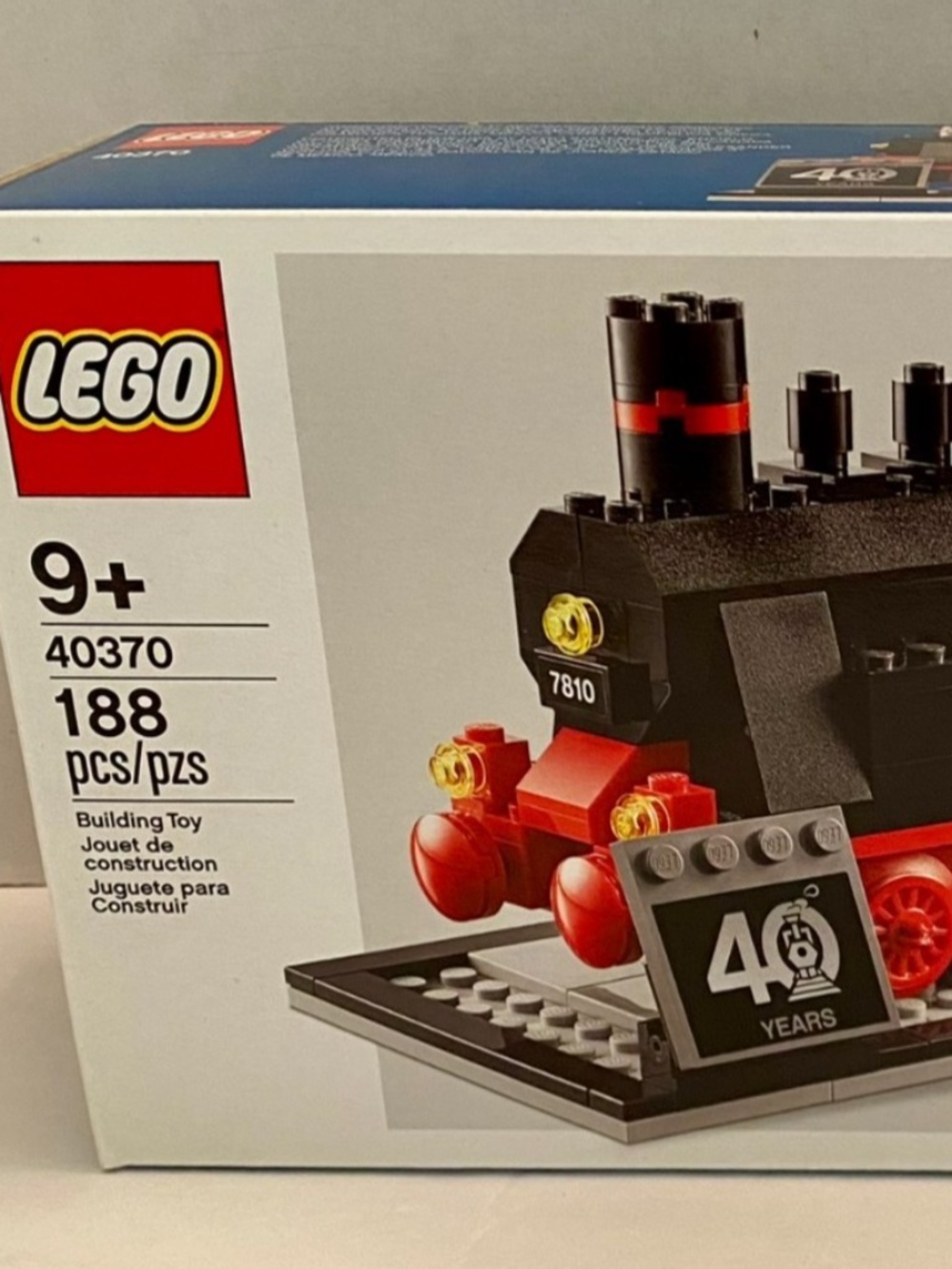 LEGO "Steam Engine {Reissue of Set 7810}" 40370 UNOPENED